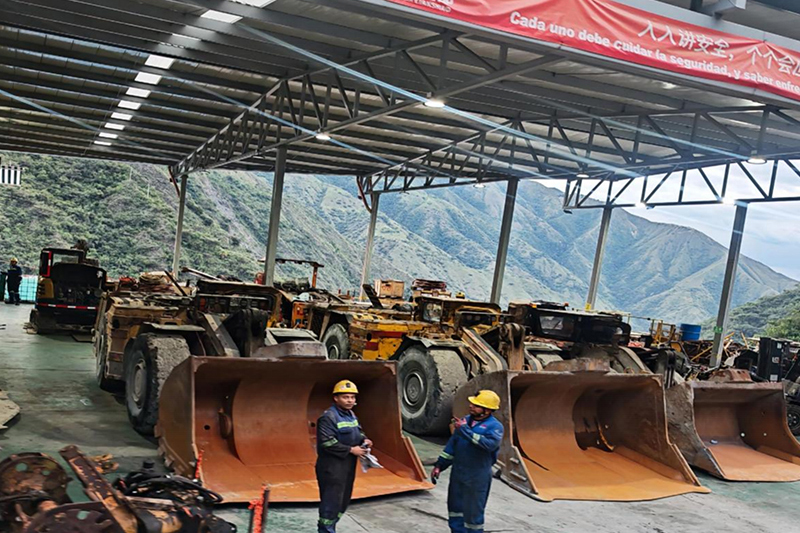 Caricatori e camion Colombia